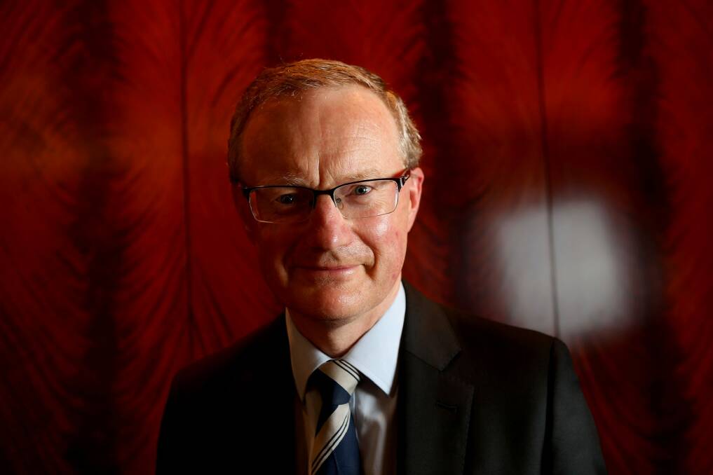 RBA governor Philip Lowe thinks the economy is picking up. Photo: Pat Scala