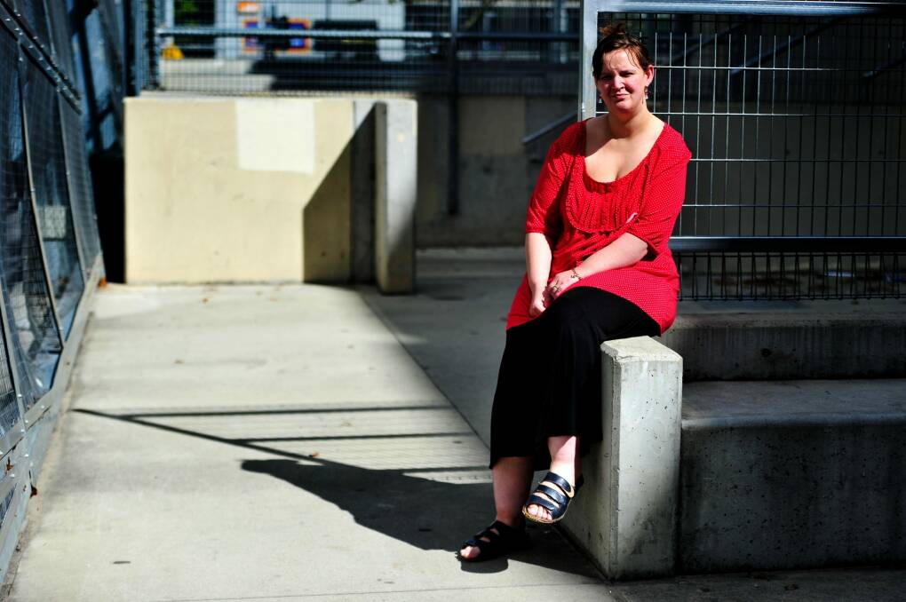 Kathleen Walczuk of Evatt is currently unemployed but wanting to work Photo: Melissa Adams