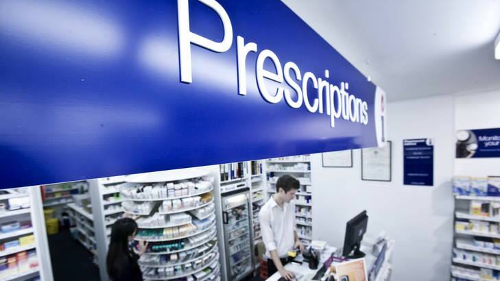 Prescription pharmaceuticals. Photo: Louie Douvis