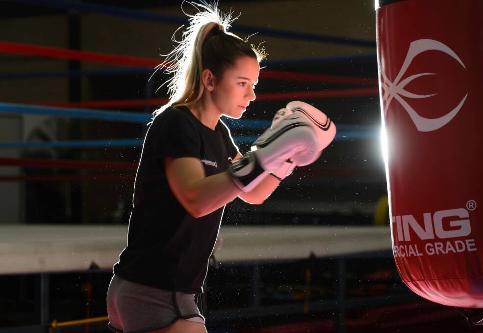 Commonwealth Games hopeful Skye Nicolson at the AIS. Photo: Sitthixay Ditthavong