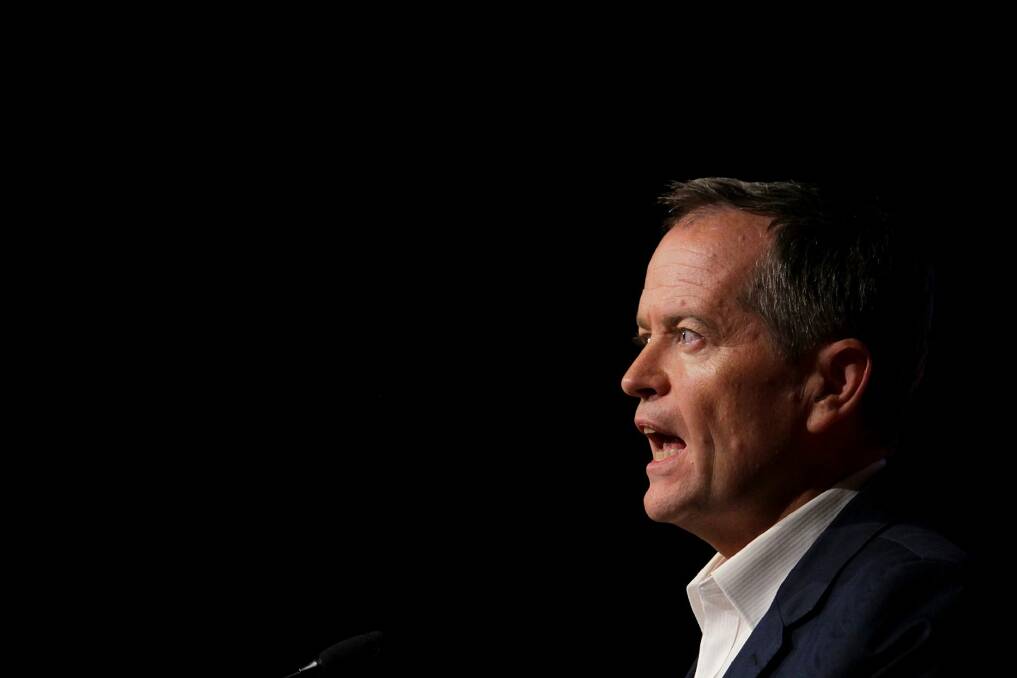 Labor leader Bill Shorten has unveiled new policy measures designed to protect workers' rights.  Photo: Michelle Smith