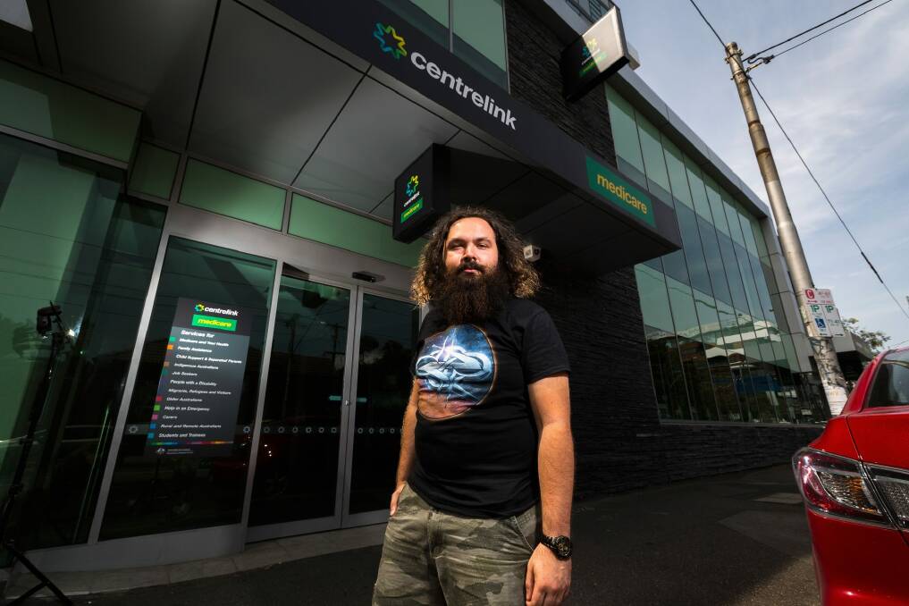 Tom Wade used the Commonwealth government directory to contact senior executives in the Department of Human Service when he couldn't get through to Centrelink using the official channels.  Photo: Chris Hopkins