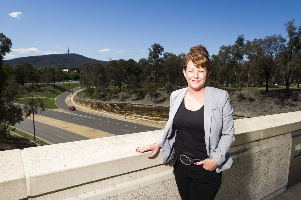 ACT Property Council executive director Adina Cirson says Canberra's office market is in a strong position.  Photo: Dion Georgopoulos