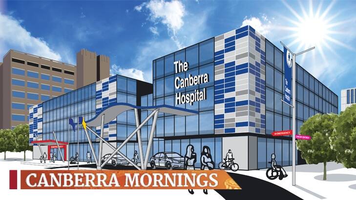 ACT Liberals Leader Jeremy Hanson has promised a new $395 million Canberra Hospital building. Photo: Supplied