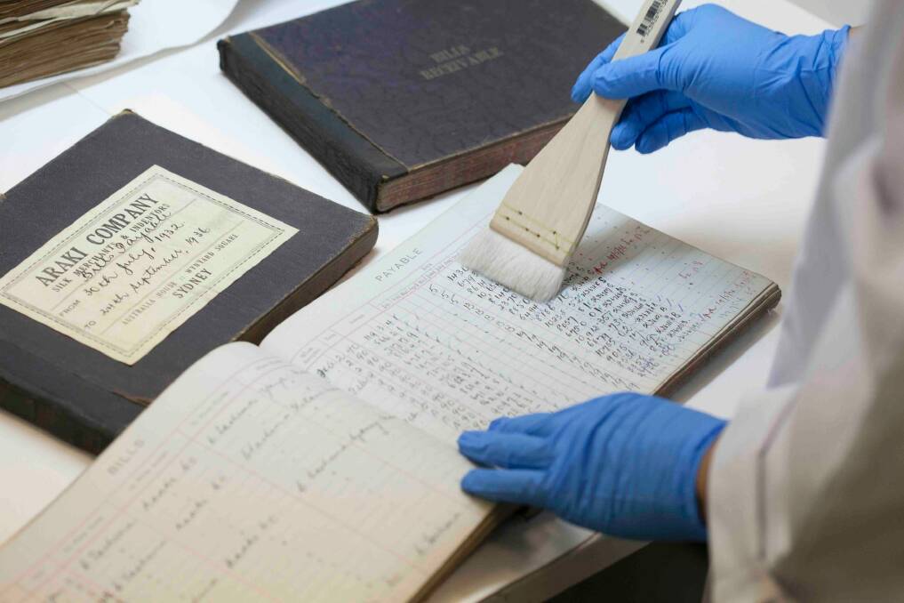 The gift is described as a first for the National Archives. Photo: Supplied 