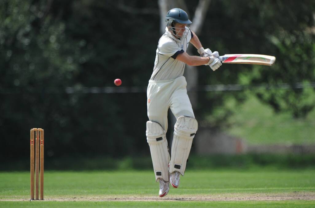 ANU batsman Owen Chivers will represent the ACT Aces in the Plan B Regional Bash. Photo: Graham Tidy
