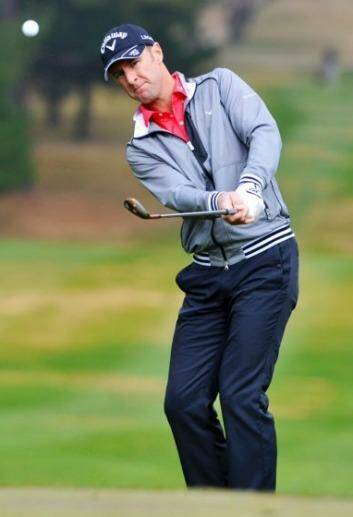 Brendan Jones dominated Royal Canberra's club stableford competition on Friday. Photo: Graham Tidy