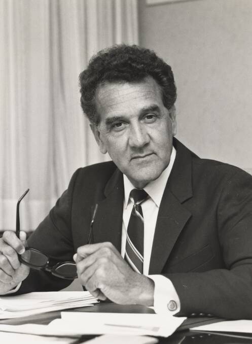 Civil rights activist, Aboriginal leader and the first Indigenous person to lead a federal public service department, Charles Perkins. Photo: Supplied