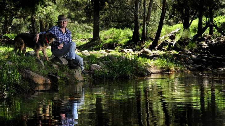 Owner of Wisbey's Orchards in Araluen Robyn Clubb concerned about the environmental impact of the Goldmine near Major's Creek. Photo: Jay Cronan