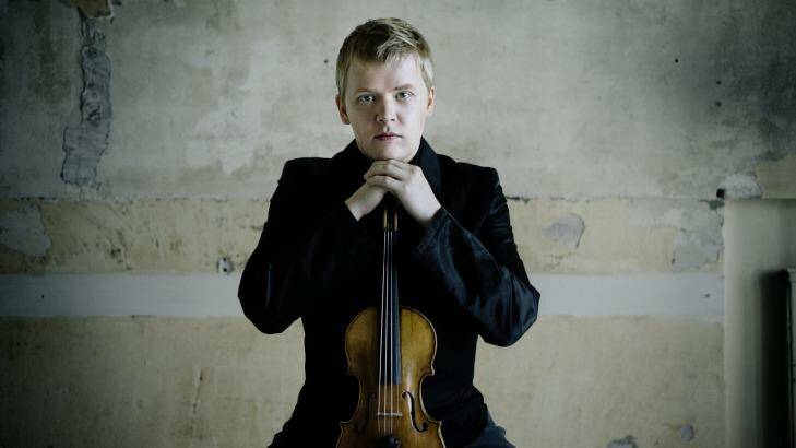 Finnish violinist Pekka Kuusisto will be playing in Beethoven and the 21st Century on February 6. Photo: Kaapo Kamu 