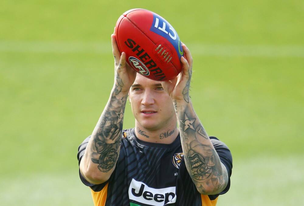 Investigation into Dustin Martin has been dropped. Photo: Getty Images