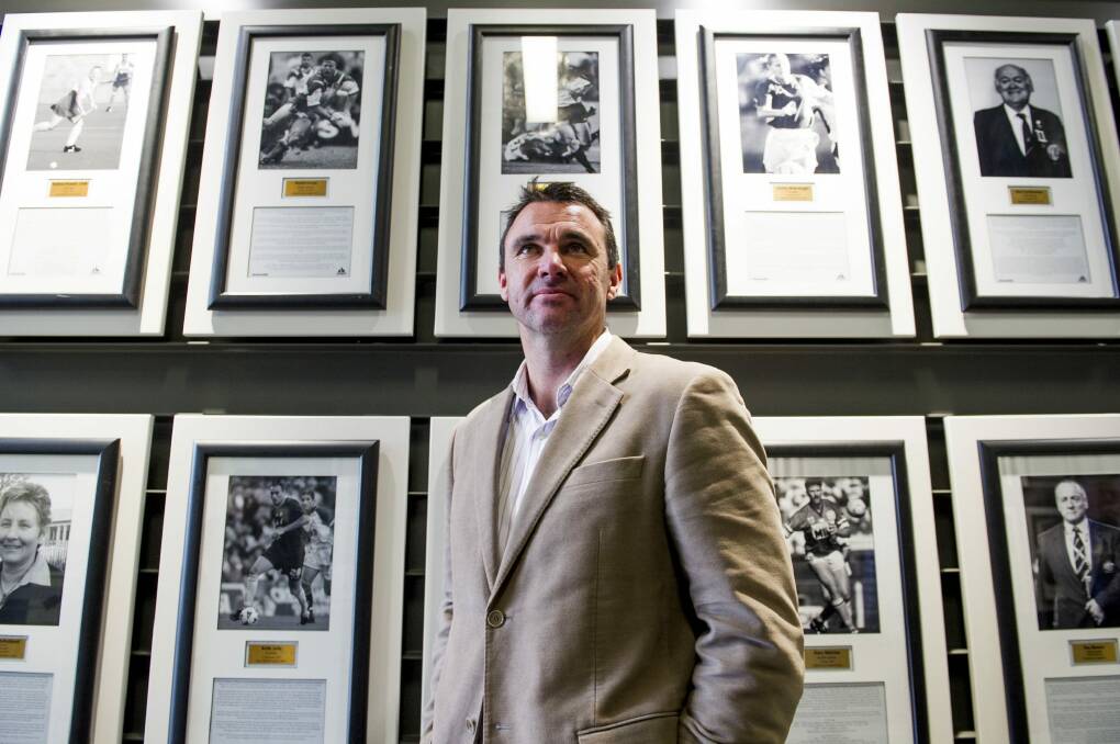 Brumbies great Joe Roff is part of the ACT Sport Hall of Fame. Photo: Jay Cronan