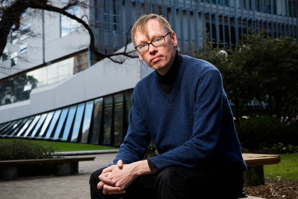 Professor Christian Haesemeyer, a mathematician at the University of Melbourne, has raised concerns about proposed changes to the university's workplace agreement.  Photo: Paul Jeffers