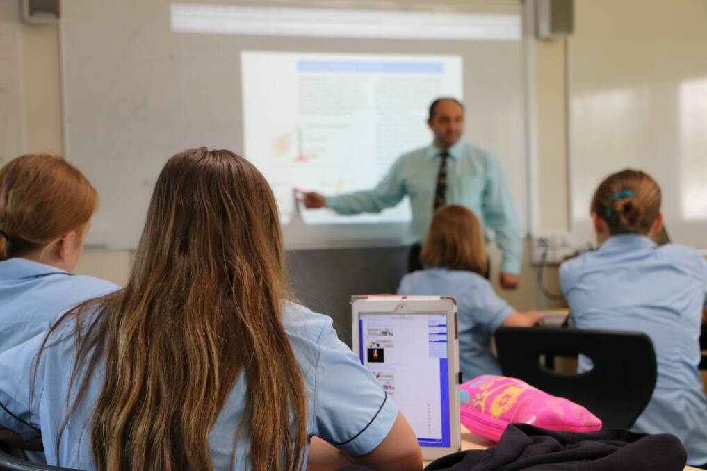 Student numbers at ACT public schools have increased by 3.8 per cent in the past year. Photo: Jamieson Murphy