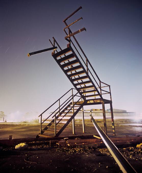 Lynn Smith, Stairway to Nowhere, 2013. PhotoAccess Canberra, A Beautiful Anxiety. Photo: Supplied