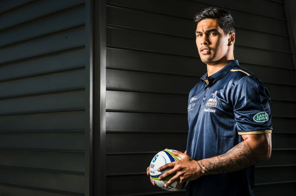 Brumbies winger Chance Peni  Photo: Sitthixay Ditthavong