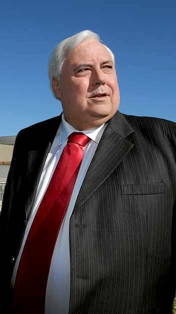 Clive Palmer will take his seat next week in the 44th Parliament. Photo: Alex Ellinghausen