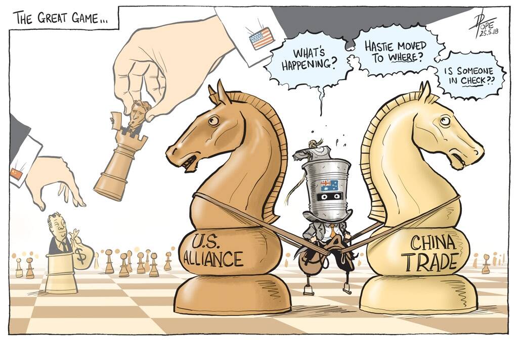 The Canberra Times editorial cartoon, Friday, May 25, 2018. Photo: David Pope