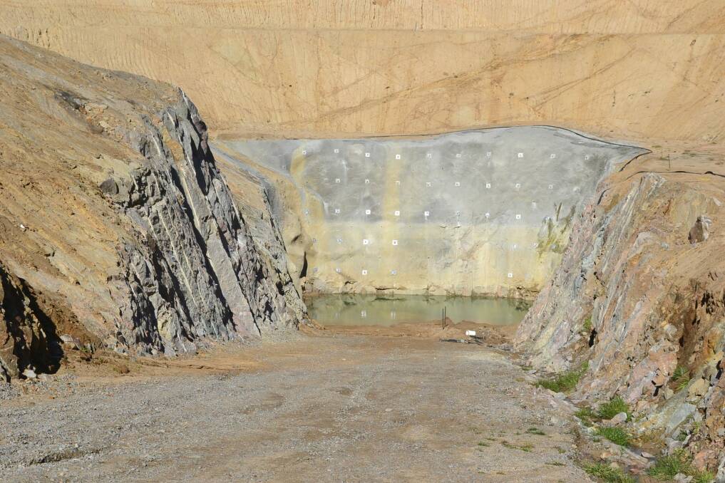 A box cut mine entrance near Majors Creek. Photo: Supplied