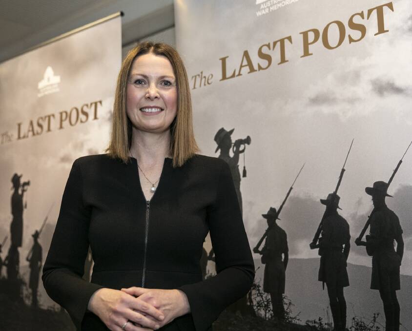 Emma Campbell who wrote The Last Post: a ceremony of love, loss, and remembrance at the Australian War Memorial. Photo: Australian War Memorial