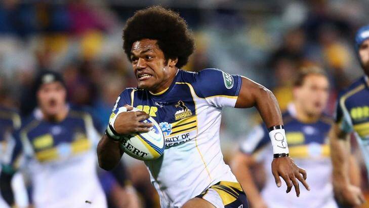 Henry Speight has been in outstanding form for the Brumbies in 2014. Photo: Getty Images