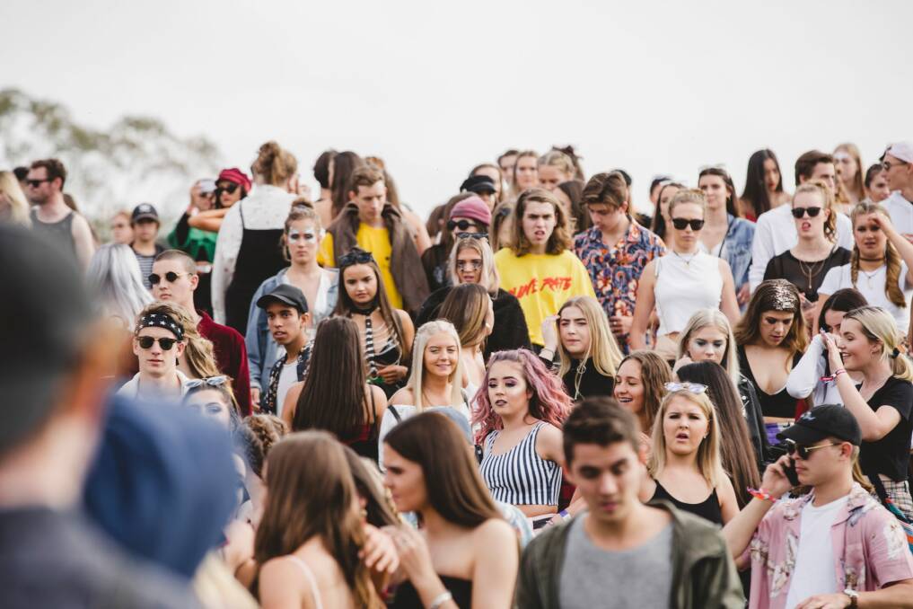 A pill testing pilot was held at Groovin The Moo 2018  in Canberra. Photo: Jamila Toderas