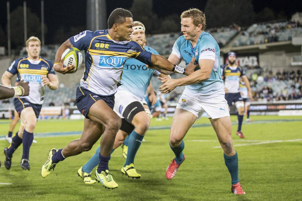 The Brumbies are adamant their attack can fire against the Blues on Friday night. Photo: Matt Bedford