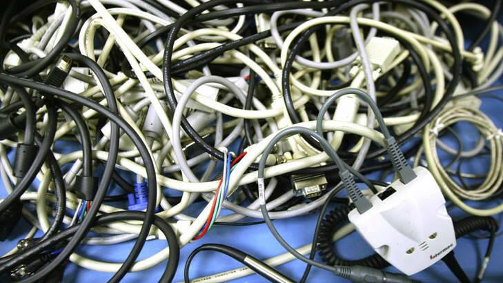 What to make of a wireless system that has to be plugged in with wires. Photo: Rebecca Hallas