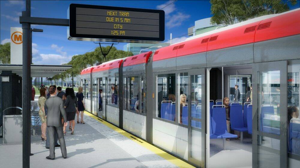 Too few Canberrans live within walking distance of light rail stops to make it a viable option, a report has found.