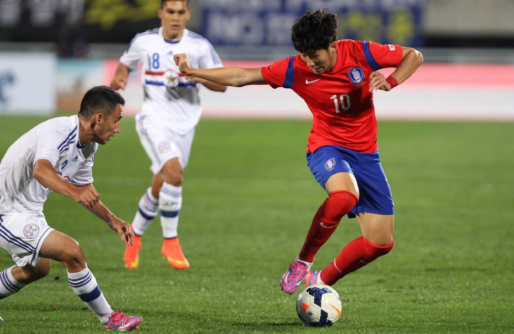 One to watch: South Korean superstar Son Heung-Min dazzles against Paraguay. Photo: Getty Images