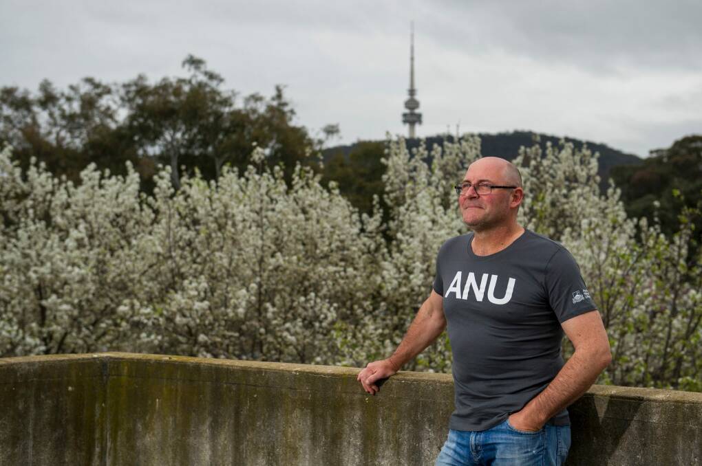 ANU Professor Simon Haberle, has welcomed the new Air Rater app coming to Canberra. Photo: Jay Cronan