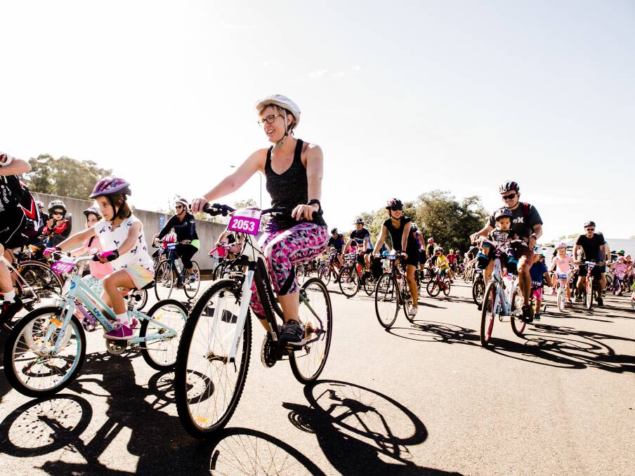 The Big Canberra Bike Ride is on this weekend. Photo: The Big Canberra Bike Ride 