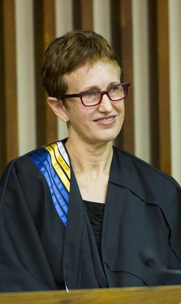 ACT Supreme Court Chief Justice Helen Murrell attended the memorial service. Photo: Rohan Thomson