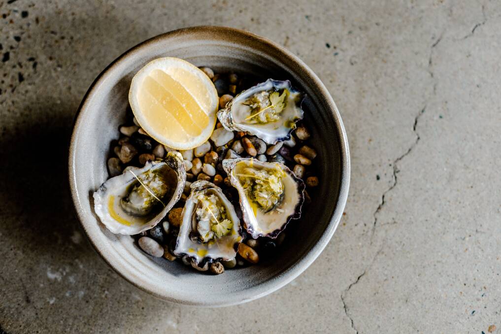 Chargrilled oysters. Photo: Ashley St George