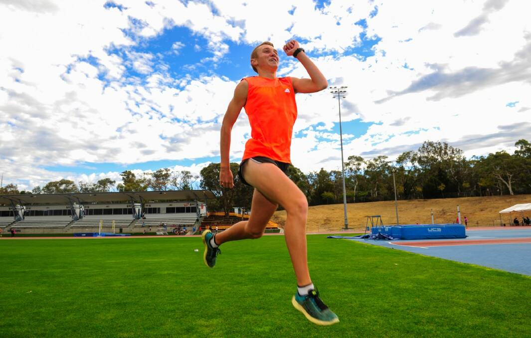  Joshua Torley,15 of Wanniassa will be taking part in the 10km run at the Australian Running Festival.