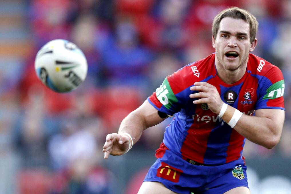 Adam Clydsdale played 40 games for the Knights, 15 for Canberra and two for Cronulla. Photo: Jonathan Carroll