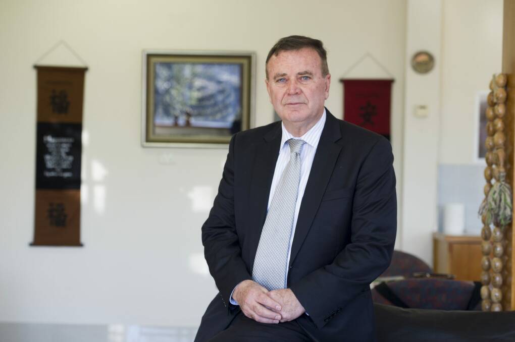 Confident: chairman of the Islamic Council of Canberra Mohammed Berjaoui said the schools' financial operations were "100 per cent fully compliant"  Photo: Jay Cronan