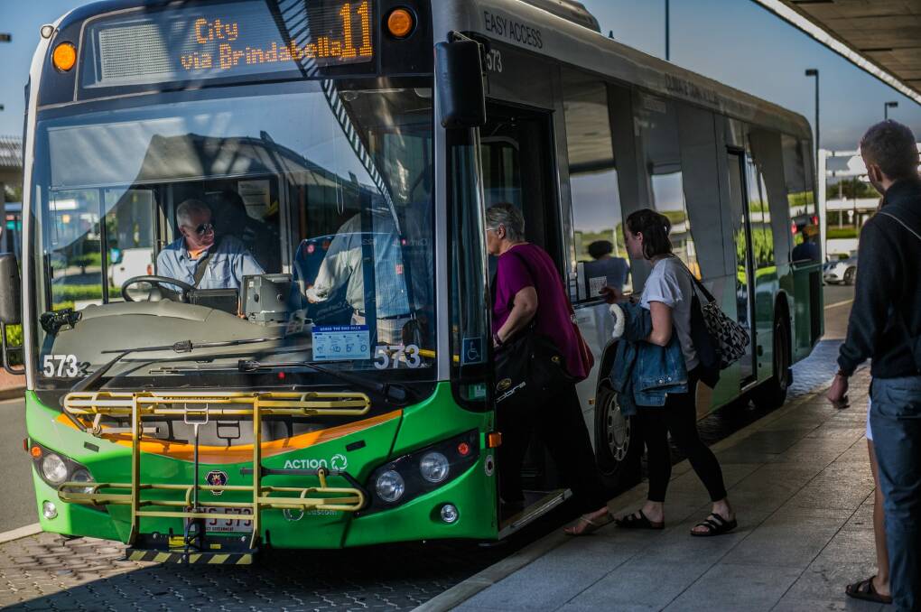 Latest data from the end of March shows 24.7 per cent of bus services were late. Photo: Karleen Minney