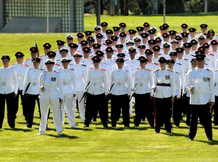 Defence culture questioned ... ADFA graduates have defended the institution. Photo: Karleen Minney