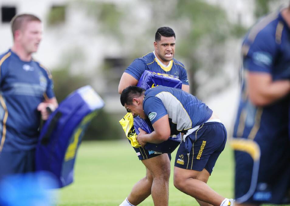 Scott Sio is set to start on the bench after recovering from off-season knee and elbow injuries. Photo: Melissa Adams