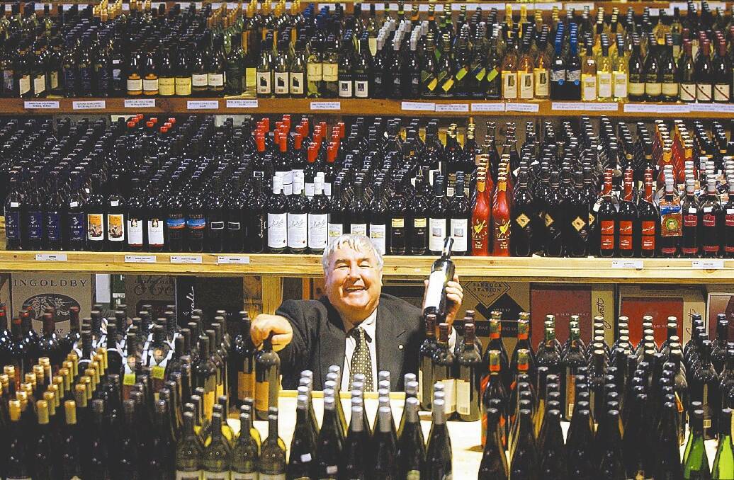 Jim Murphy at the store in 2003.  Photo: Martin Jones 