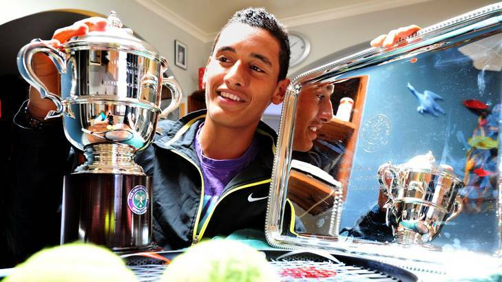 On the search for more silverware ... Canberra's Nick Kyrgios. Photo: Karleen Minney