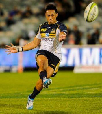 Christian Lealiifano is one of several leading Brumbies players off-contract at the end of this season. Photo: Rohan Thomson