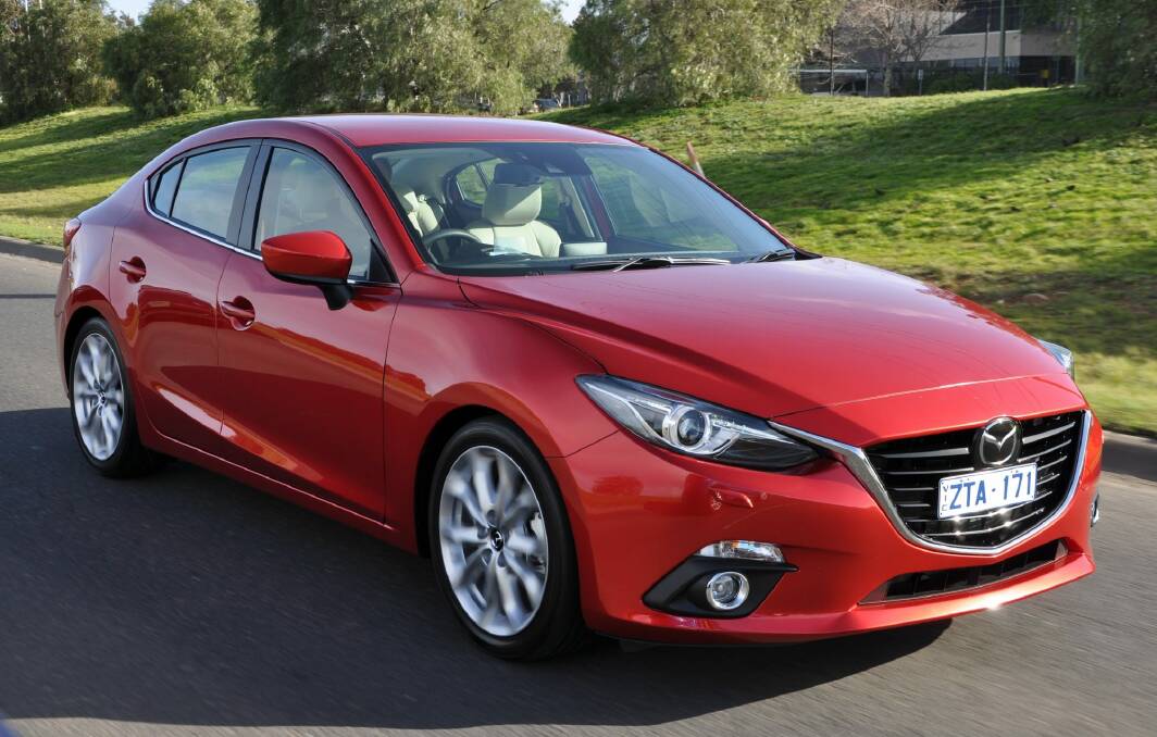 The Mazda 3 is Canberra's most popular car, but new data reveals the preferences of each suburb's drivers. Photo: Cathy Corley