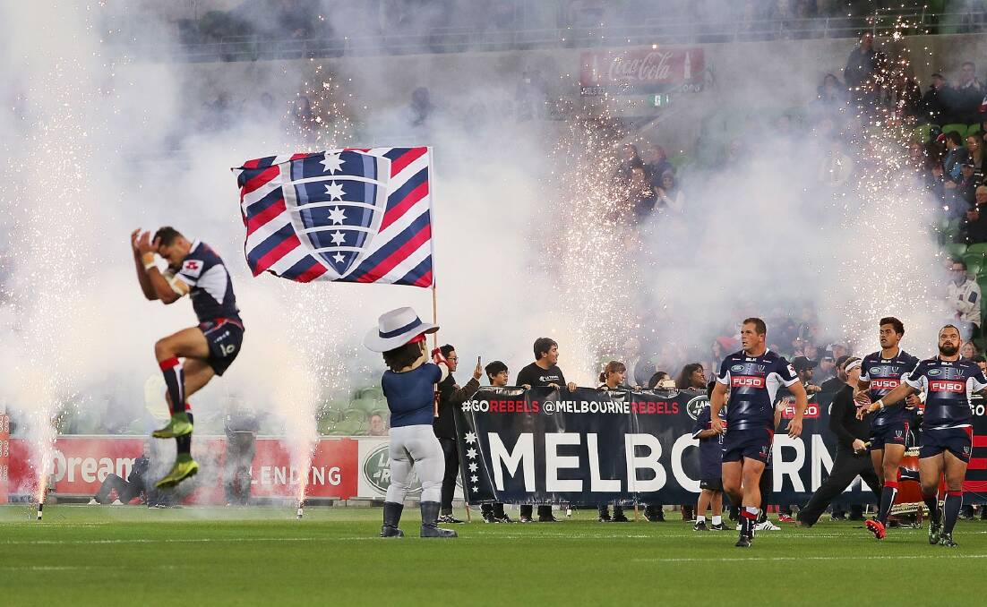 Under threat: The Melbourne Rebels. Photo: Getty Images