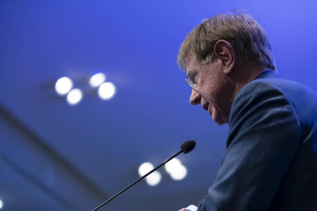 Journalist and former 7.30 Report host Kerry O'Brien. Photo: Brook Mitchell