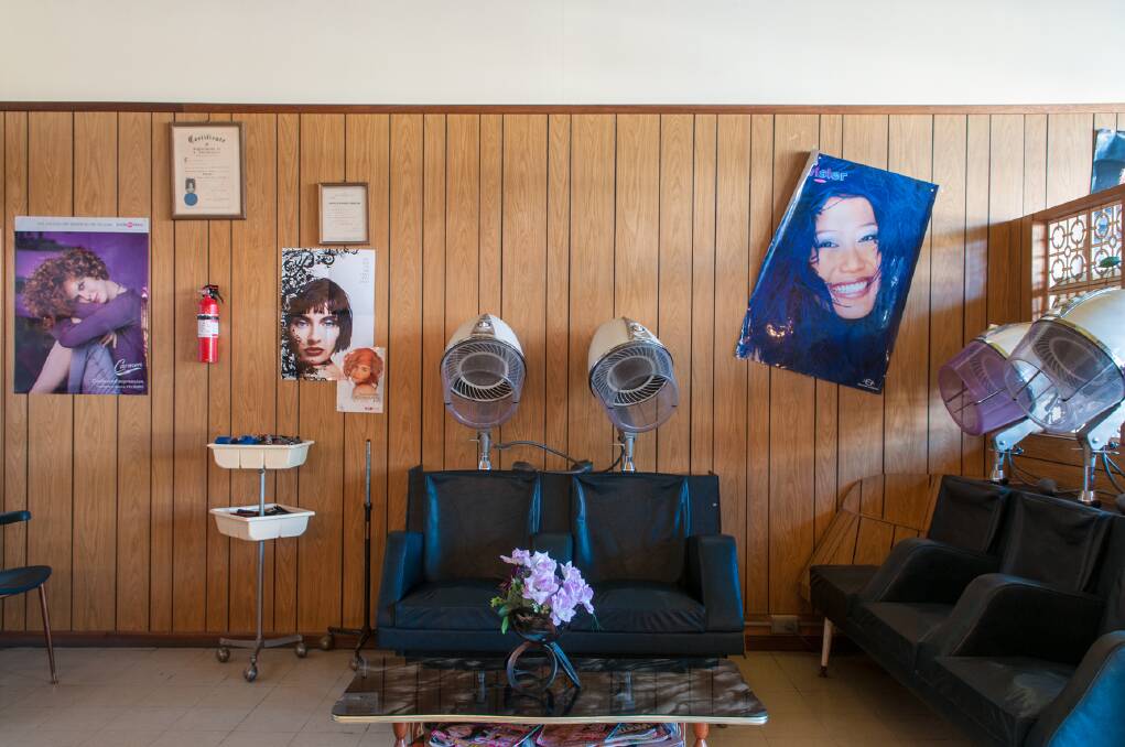 A hair salon in Murrumbeena. Photo: Warren Kirk
