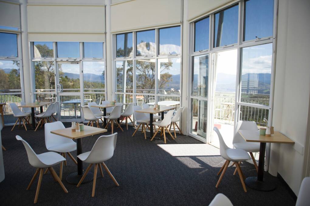 The Southern X Cafe is part of the revamped Visitors Centre at Mount Stomlo. Photo: Jay Cronan