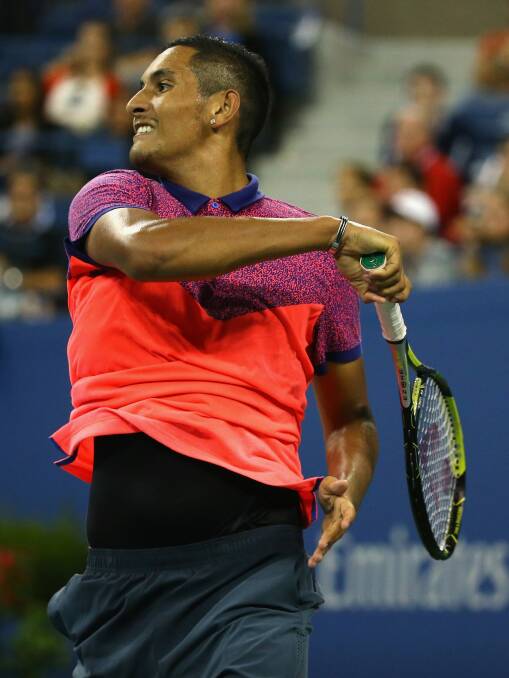 Nick Kyrgios was overlooked for the ACT Sports Star of the Year. Photo: Al Bello