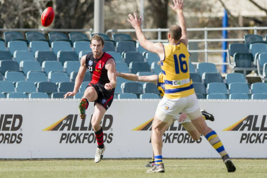 Eastlake ruckman Ben Dowdell was named in the NEAFL team of the year. Photo: Jay Cronan